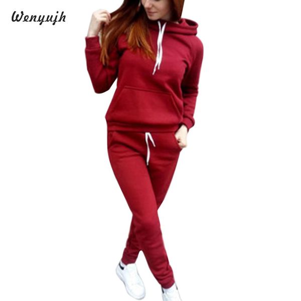 wenyujh 2 piece set women hoodies pant clothing set warm clothes ladies solid tracksuit women pants suit female, White
wenyujh 2 piece set women hoodies pant clothing set warm clothes ladies solid tracksuit women pants suit female, White