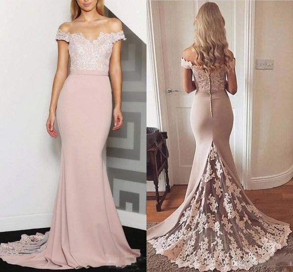2019 pastels pink bridesmaid dresses new off shoulder long for weddings lace appliques mermaid plus size maid of honor gowns under 100, White;pink
2019 pastels pink bridesmaid dresses new off shoulder long for weddings lace appliques mermaid plus size maid of honor gowns under 100, White;pink
