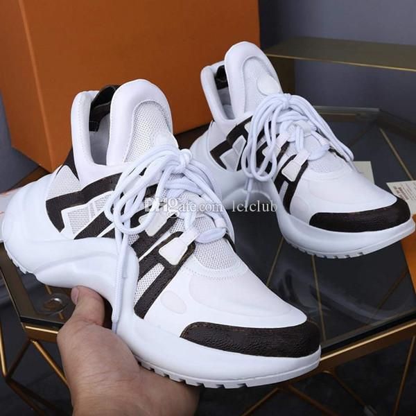 2019 archlight sneaker mens luxury designer shoes women fashion lace up casual trainers print height increasing casual shoes hzd46, Black
2019 archlight sneaker mens luxury designer shoes women fashion lace up casual trainers print height increasing casual shoes hzd46, Black