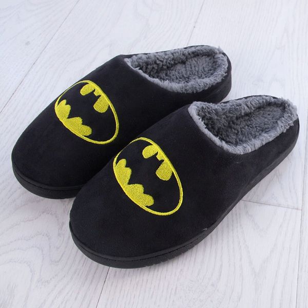cn size batman pattern cartoon women&men interior house plush soft cotton slippers shoes non-slip floor furry for bedroom, Black
cn size batman pattern cartoon women&men interior house plush soft cotton slippers shoes non-slip floor furry for bedroom, Black