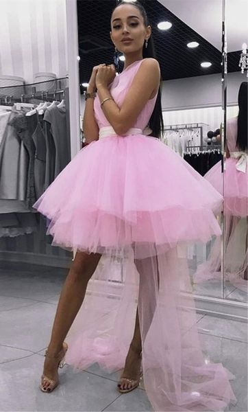 cute pink high low graduation party dresses tulle ball gowns sheer neck bows pleated homecoming prom dress, Blue;red
cute pink high low graduation party dresses tulle ball gowns sheer neck bows pleated homecoming prom dress, Blue;red