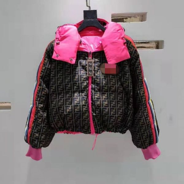 women winter jacket star same style runway fashion hooded ff letter print cotton clothing down cotton jackets padded parka short coat
women winter jacket star same style runway fashion hooded ff letter print cotton clothing down cotton jackets padded parka short coat