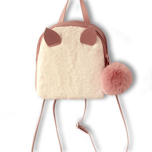 autumn winter children's plush backpack kindergarten school girls kids cute hair ball ears small mini leather bags
autumn winter children's plush backpack kindergarten school girls kids cute hair ball ears small mini leather bags