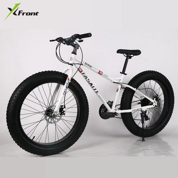 new x-front brand carbon steel frame snowmobile 4.0 fat wide tire 7/21/24/27 speed downhill mountain beach bike mtb bicycle
new x-front brand carbon steel frame snowmobile 4.0 fat wide tire 7/21/24/27 speed downhill mountain beach bike mtb bicycle