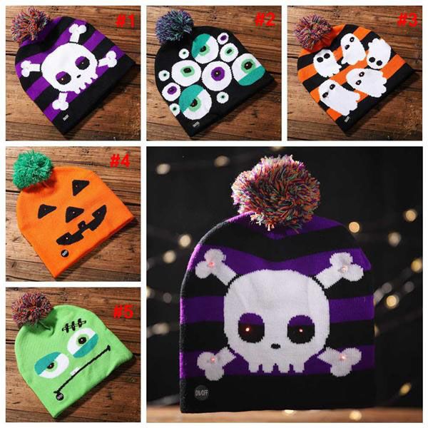 led halloween pumpkin skull cap party decor gift props knitted hats kids baby moms warm beanies crochet winter caps celebrate dhl an2573
led halloween pumpkin skull cap party decor gift props knitted hats kids baby moms warm beanies crochet winter caps celebrate dhl an2573