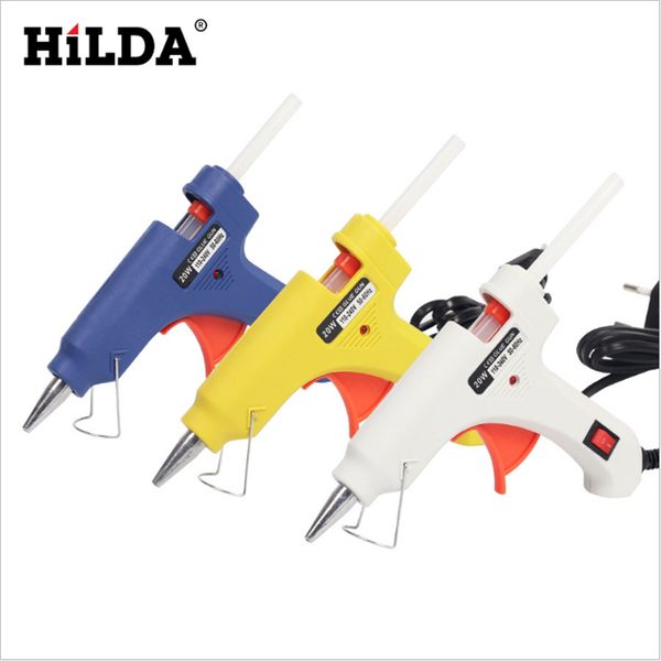 hilda 20w eu plug melt glue gun with 10pcs glue sticks electric silicone guns thermo gluegun repair heat temperature tools
hilda 20w eu plug melt glue gun with 10pcs glue sticks electric silicone guns thermo gluegun repair heat temperature tools