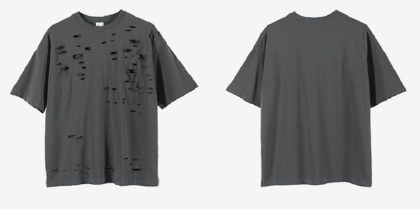 summer hiphop mens tees washed casual pullover short sleeve boys clothing loose male hole solid crew neck tshirts, White;black
summer hiphop mens tees washed casual pullover short sleeve boys clothing loose male hole solid crew neck tshirts, White;black