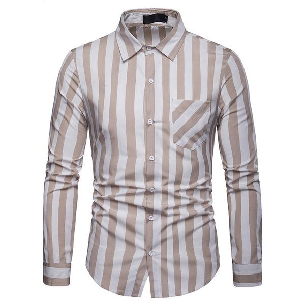 2019 новая мода марка камиза masculina полосатая футболка с длинным рукавом мужская рубашка slim fit design формальное casual male платье, White;black
2019 новая мода марка камиза masculina полосатая футболка с длинным рукавом мужская рубашка slim fit design формальное casual male платье, White;black