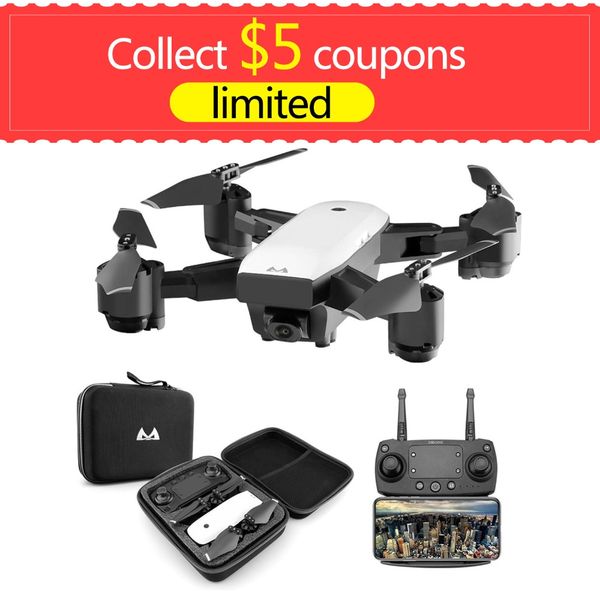S20W 20min 150M 2.4G Gyro Mini Wifi Drone With 120 Degree Wide Angle 1080MP Camera Altitude Hold RC Quadcopter with RC box
S20W 20min 150M 2.4G Gyro Mini Wifi Drone With 120 Degree Wide Angle 1080MP Camera Altitude Hold RC Quadcopter with RC box