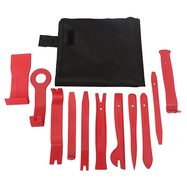 11 piece car door plastic panel dash trim installation removal pry kit tool set red
11 piece car door plastic panel dash trim installation removal pry kit tool set red