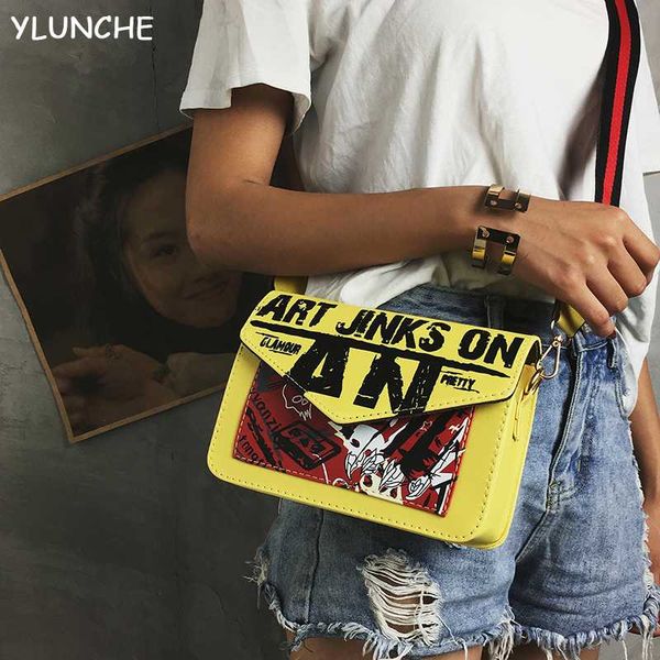 2020 summer new pu leather women messenger bag square graffiti crossbody bag shoulder satchel handbag mini drop shipping
2020 summer new pu leather women messenger bag square graffiti crossbody bag shoulder satchel handbag mini drop shipping