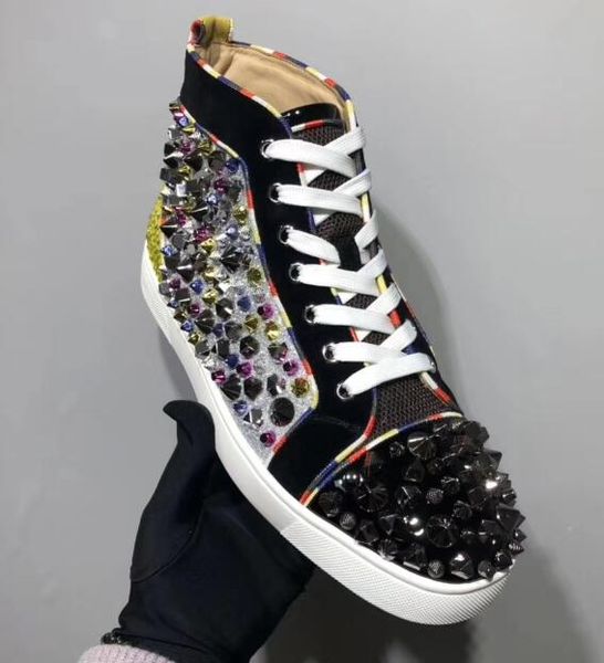 new c168 wedding red party shoes designer leather flats shoes luxurys studded women men sneakers crystal spikes casual 35-47 bott usghn, Brown;gray
new c168 wedding red party shoes designer leather flats shoes luxurys studded women men sneakers crystal spikes casual 35-47 bott usghn, Brown;gray