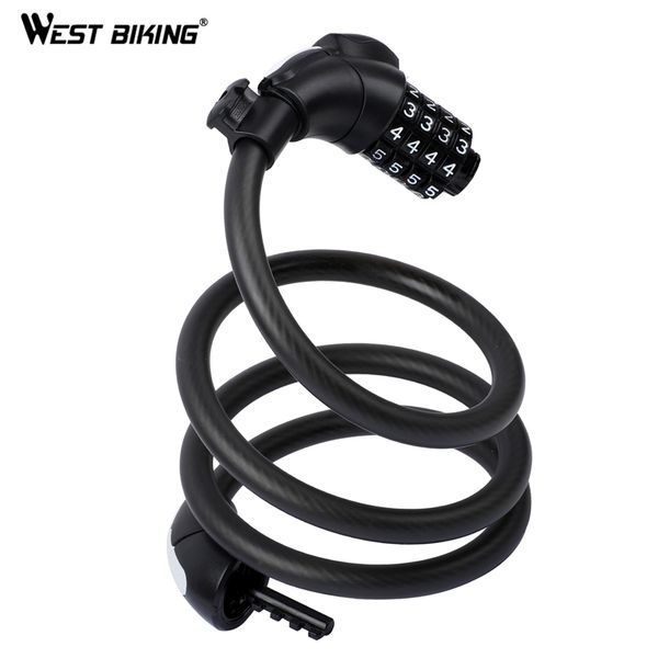 west biking mtb road bike lock anti-theft bicycle password lock bike accessories 5 digit security steel cable cycling code lock
west biking mtb road bike lock anti-theft bicycle password lock bike accessories 5 digit security steel cable cycling code lock
