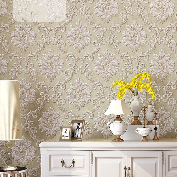 good quality 3d european style wallpaper embossed bedroom living room luxury high-end damascus tv background non-woven wall paper
good quality 3d european style wallpaper embossed bedroom living room luxury high-end damascus tv background non-woven wall paper