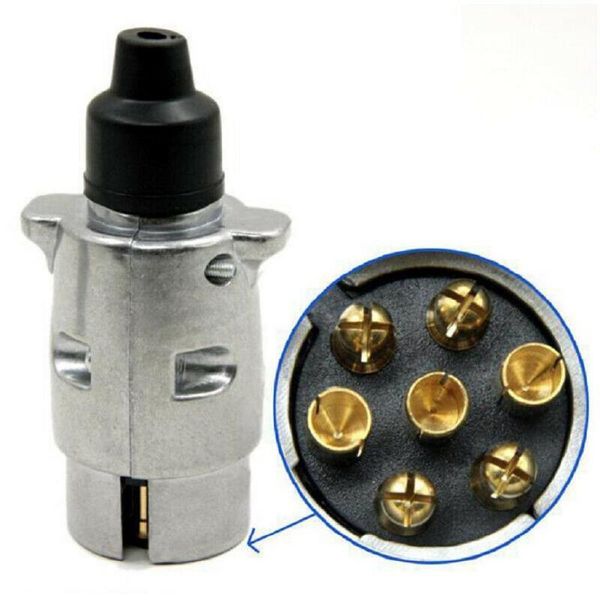 car trailer 7 pin plug for round wiring lights tow metal caravan truck boat 12v 12n automobile electrical plug and sockets
car trailer 7 pin plug for round wiring lights tow metal caravan truck boat 12v 12n automobile electrical plug and sockets