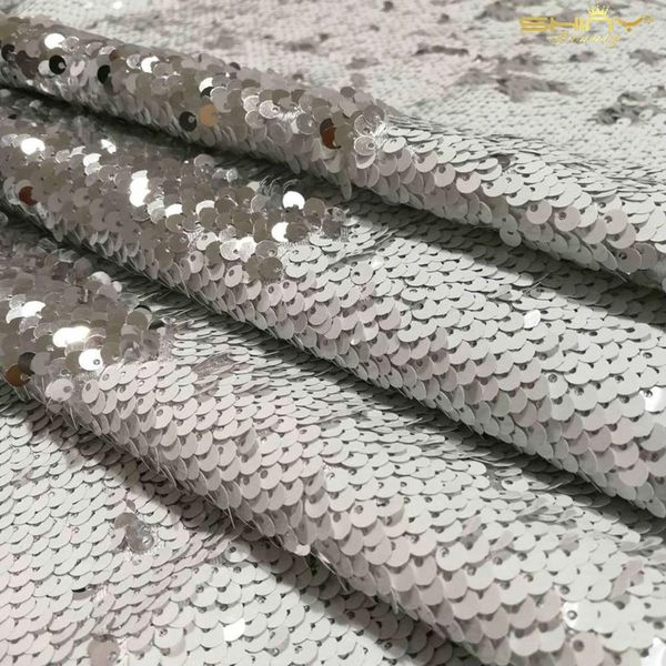 shinybeauty 5yard two face white mermaid reversible sequin fabric, white sequin fabric sale by the yard, choose your color-a926
shinybeauty 5yard two face white mermaid reversible sequin fabric, white sequin fabric sale by the yard, choose your color-a926