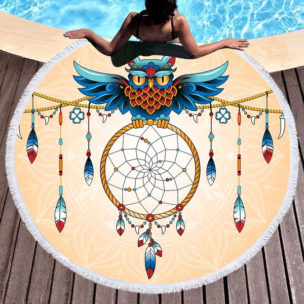 printed lotus owl beach towel round microfiber beach towels roundie adults serviette de plage toalla playa selling
printed lotus owl beach towel round microfiber beach towels roundie adults serviette de plage toalla playa selling