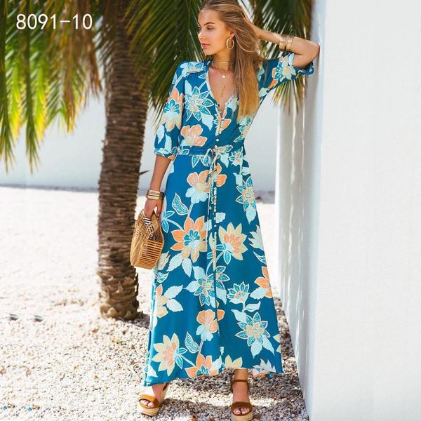 lossky new boho floral print maxi long beach dress women 2019 spring summer bohemia woman ladies dress sundress robe femme, Black;gray
lossky new boho floral print maxi long beach dress women 2019 spring summer bohemia woman ladies dress sundress robe femme, Black;gray