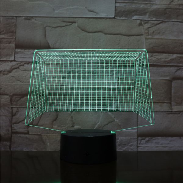 football net 3d led lamp acrylic night light with 7 colors touch remote control illusion change home party decor lights 2570 
football net 3d led lamp acrylic night light with 7 colors touch remote control illusion change home party decor lights 2570