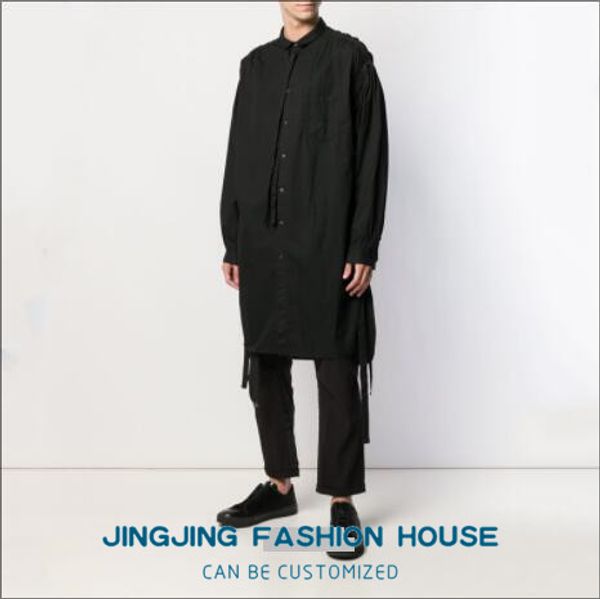 s-6xlnew european and american loose-fitting men's versatile shirt casual handsome long-sleeved shirt dark four seasons, White;black
s-6xlnew european and american loose-fitting men's versatile shirt casual handsome long-sleeved shirt dark four seasons, White;black