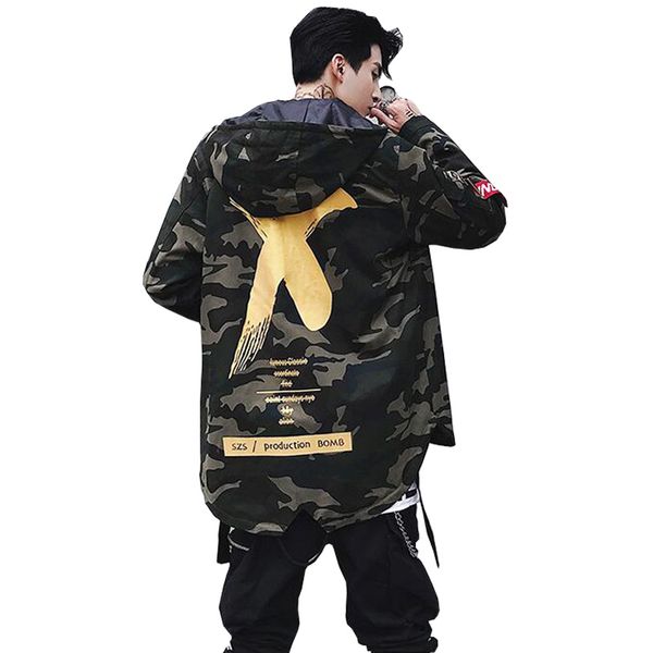 new spring camouflage jacket men coats high street ribbon patchwork men bomber coat pilot flight jacket drop shipping abz187, Black;brown
new spring camouflage jacket men coats high street ribbon patchwork men bomber coat pilot flight jacket drop shipping abz187, Black;brown