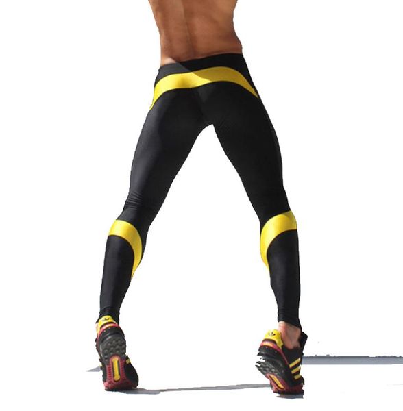 athletic men gym pants mens yoga long pants elastic running skinny legging sports tights aqux men trainning, Black;blue
athletic men gym pants mens yoga long pants elastic running skinny legging sports tights aqux men trainning, Black;blue