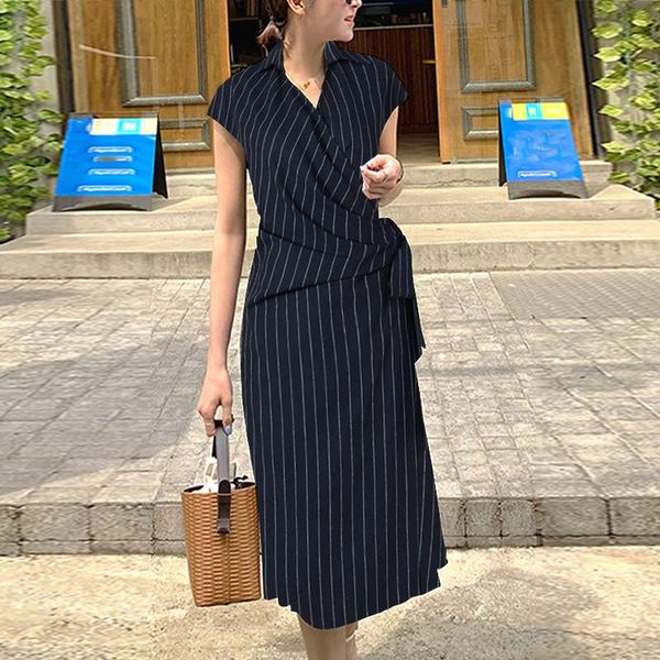 casual dresses 2021 summer elegant striped office shirt dress zanzea women lapel sleeveless belted work sundress vestidos female robe s 5xl, Black;gray
casual dresses 2021 summer elegant striped office shirt dress zanzea women lapel sleeveless belted work sundress vestidos female robe s 5xl, Black;gray