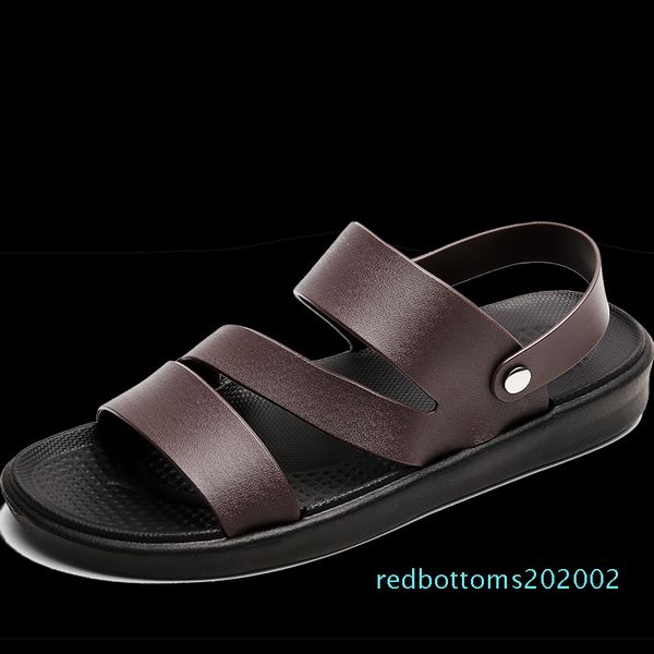 uyoyu new fashion summer leisure beach men shoes leather sandals the big yards men sandals size 38-48 r03, Black
uyoyu new fashion summer leisure beach men shoes leather sandals the big yards men sandals size 38-48 r03, Black
