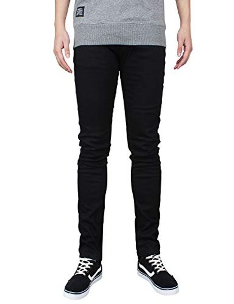 demon 808 youth series men's skinny slim jeans, Blue
