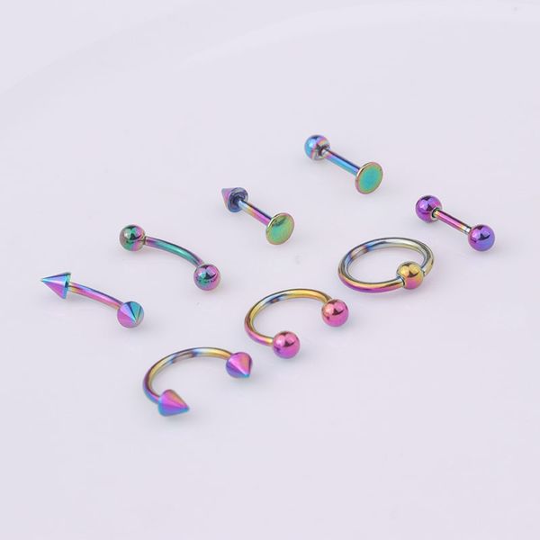 8 pcs mix simple stainless steel piercing circle cuff ear jewelry women men trendy double side ball arrow bar round earring set, Golden;silver
8 pcs mix simple stainless steel piercing circle cuff ear jewelry women men trendy double side ball arrow bar round earring set, Golden;silver