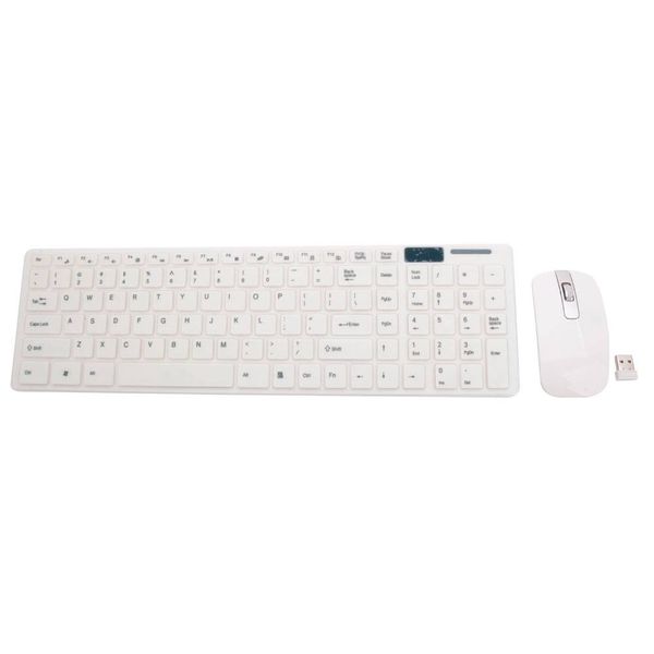 2.4g бепѬоводной ми и клавиађѬ set white keyboard mouse комбо 
2.4g бепѬоводной ми и клавиађѬ set white keyboard mouse комбо
