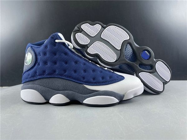 13 navy flint grey white university blue basketball designer shoes real carbon fiber fashion chaussures trainers ship with box, White;red
13 navy flint grey white university blue basketball designer shoes real carbon fiber fashion chaussures trainers ship with box, White;red