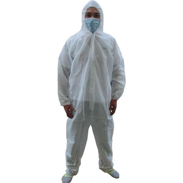 disposable protective clothing security and protection sms nonwoven fabric thicker coverall cleanroom dustproof jumpsuit garment in stock, Silver
disposable protective clothing security and protection sms nonwoven fabric thicker coverall cleanroom dustproof jumpsuit garment in stock, Silver