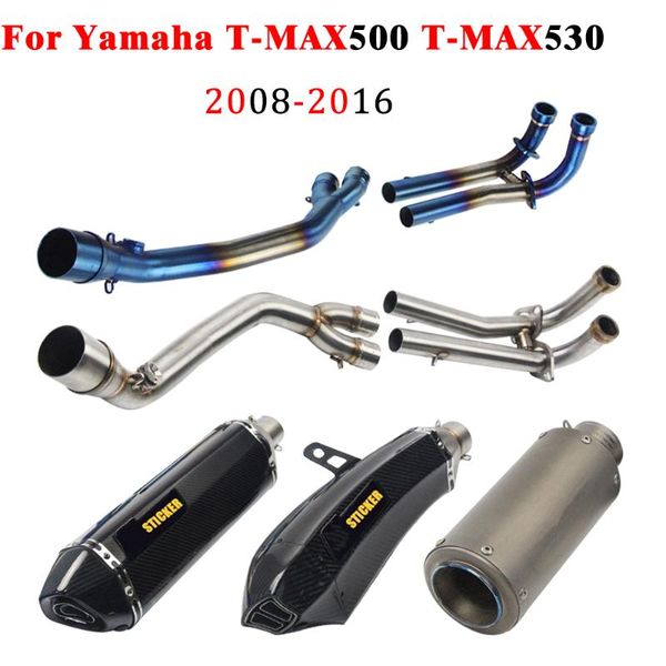 motorcycle exhaust for yamaha t-max500 t-max530 tmax 500 tmax 530 with muffler full system escape connector link pipe exhaust
motorcycle exhaust for yamaha t-max500 t-max530 tmax 500 tmax 530 with muffler full system escape connector link pipe exhaust