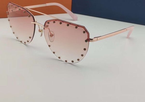 the party sunglasses gold pink shaded oculos de sol retro women rimless sunglasses new with box, White;black
the party sunglasses gold pink shaded oculos de sol retro women rimless sunglasses new with box, White;black