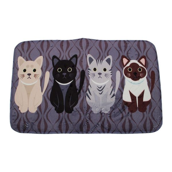 creative cartoon door bathroom floor bedroom mat entrance mat (cat gray 50*80cm
creative cartoon door bathroom floor bedroom mat entrance mat (cat gray 50*80cm
