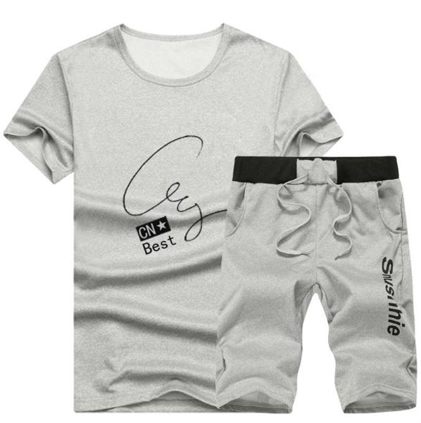 20ss designer summer tracksuits for men casual suit short sleeved round neck tshirt short slim casual style 2 pieces plus size asian -4xl, Gray
20ss designer summer tracksuits for men casual suit short sleeved round neck tshirt short slim casual style 2 pieces plus size asian -4xl, Gray