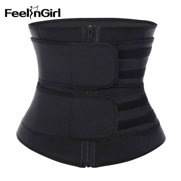 feelingirl woman 100%latex 7 steel boned double belt with zipper enhancer firm control body shaper waist trainer slimming girdle, Black;white
feelingirl woman 100%latex 7 steel boned double belt with zipper enhancer firm control body shaper waist trainer slimming girdle, Black;white