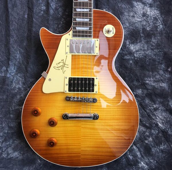 standard electric guitar, left-handed lp guitar, striped tiger maple, mahogany neck wood. ing
standard electric guitar, left-handed lp guitar, striped tiger maple, mahogany neck wood. ing