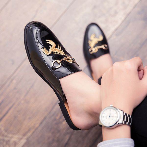 xpay black fashion business men loafers breathable leather mens outdoor lightweight men medium shoes casual half shoes for
xpay black fashion business men loafers breathable leather mens outdoor lightweight men medium shoes casual half shoes for