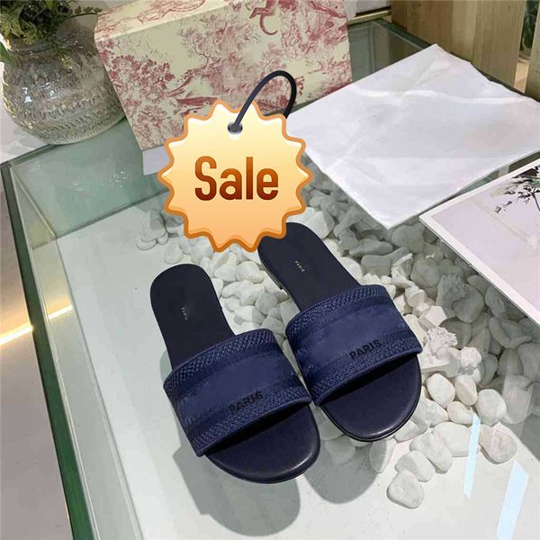 with boxslippers summer luxury woman beach alphabet slippers designer sandals knitted cloth embroidery woman shoes, Black
with boxslippers summer luxury woman beach alphabet slippers designer sandals knitted cloth embroidery woman shoes, Black