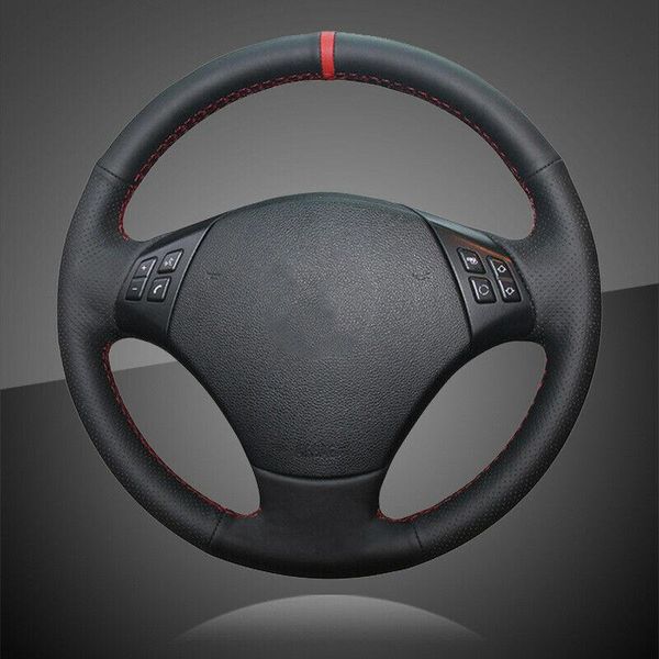 artificial black leather car braid on steering wheel cover for bmw e90 320 318i
artificial black leather car braid on steering wheel cover for bmw e90 320 318i