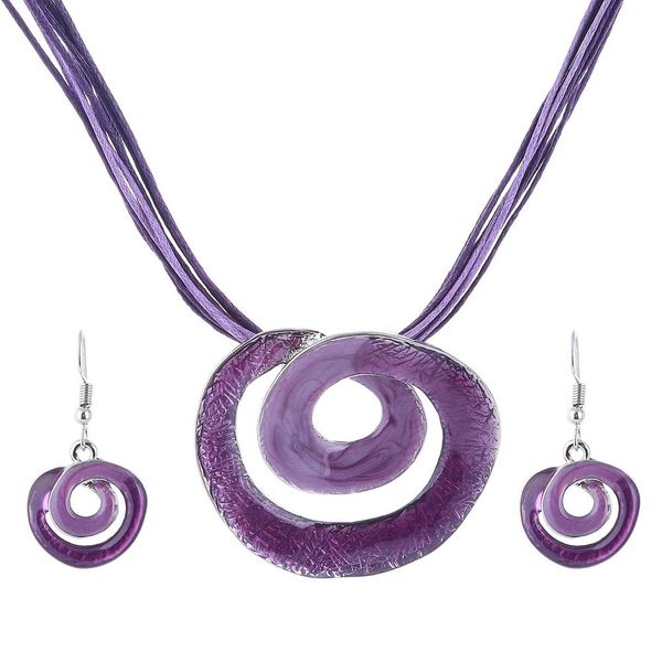 bohemian enamel jewelry sets for women silver plated colorful gem big round circle pendant necklace and jewelry sets
bohemian enamel jewelry sets for women silver plated colorful gem big round circle pendant necklace and jewelry sets