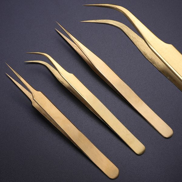 1pcs volume lash tweezers gold eyelash extension straight curved nails decor picker eyebrow nipper makeup manicure tools sa774
1pcs volume lash tweezers gold eyelash extension straight curved nails decor picker eyebrow nipper makeup manicure tools sa774
