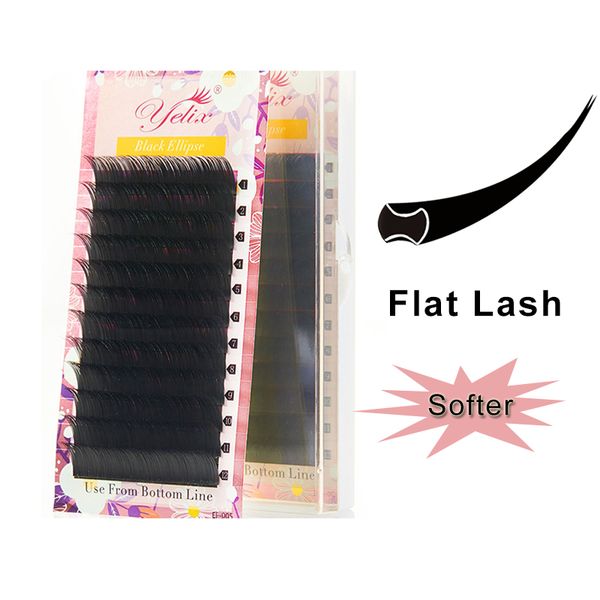 yelix matte flat ellipse lashes extension individual ellipse flat eyelashes extensions lash extension mink eyelash for makeup
yelix matte flat ellipse lashes extension individual ellipse flat eyelashes extensions lash extension mink eyelash for makeup