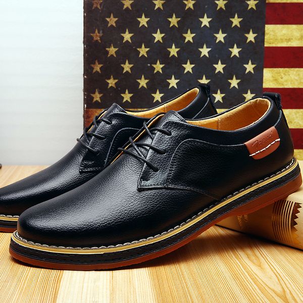 2019 brand new fashion men's casual leather shoes lace up travel sneaker male oxford work shoes zapatillas deportiva a245, Black
2019 brand new fashion men's casual leather shoes lace up travel sneaker male oxford work shoes zapatillas deportiva a245, Black