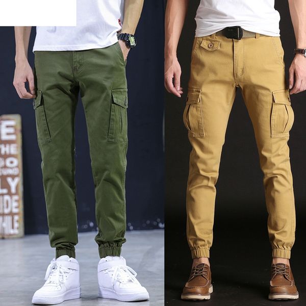 2018 new warm 2019 summer men's cool summer leisure pants multi-pocket spring overalls pocket spring overalls 19may22, Black
2018 new warm 2019 summer men's cool summer leisure pants multi-pocket spring overalls pocket spring overalls 19may22, Black