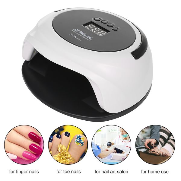 36w smart led nail dryer lamp with 36pcs led light beads lifting handle lcd screen low heat mode nail gel curing machine salon 
36w smart led nail dryer lamp with 36pcs led light beads lifting handle lcd screen low heat mode nail gel curing machine salon