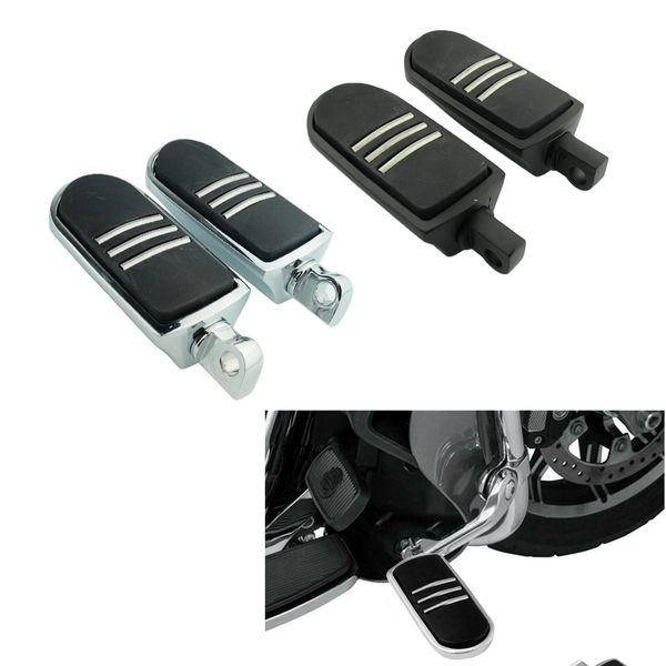 streamliner styled chrome footpeg foot peg for flh touring electra street glide road king flst softails fatboy 
streamliner styled chrome footpeg foot peg for flh touring electra street glide road king flst softails fatboy