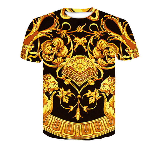 2019 golden statue new summer t-shirt 3d printing t shirt for men/women vintage luxury royal ftloral shirt clothes camiseta masculina q995, White;black
2019 golden statue new summer t-shirt 3d printing t shirt for men/women vintage luxury royal ftloral shirt clothes camiseta masculina q995, White;black